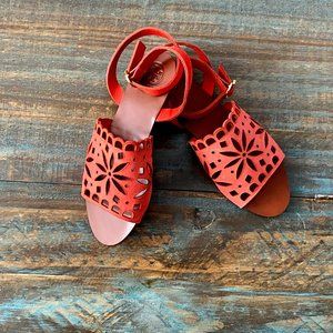 Tory Burch Leather Gladiator Sandals
